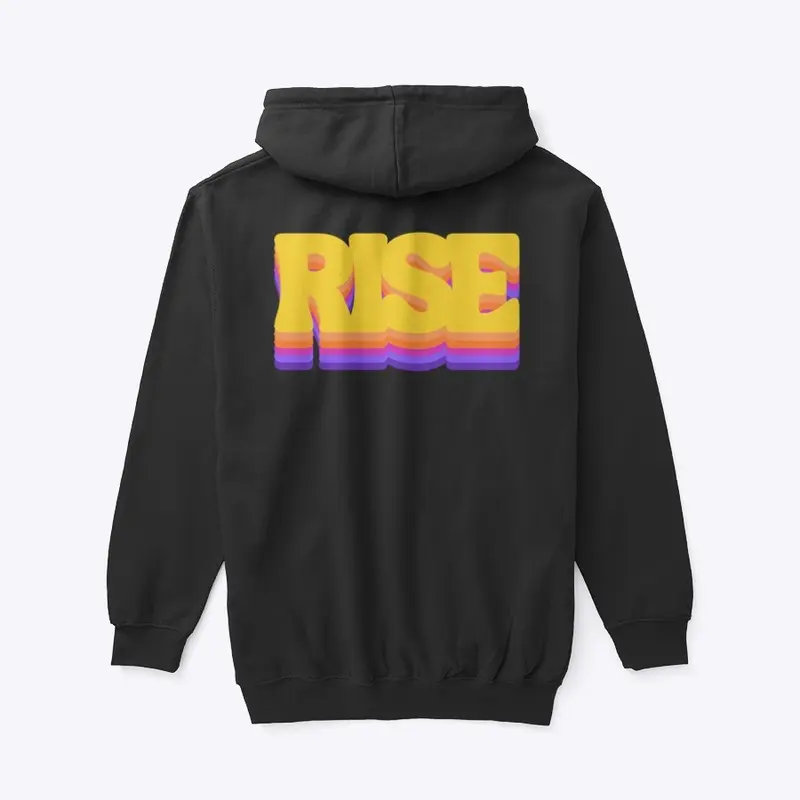 Retro Rise Zip-Up Hoodie